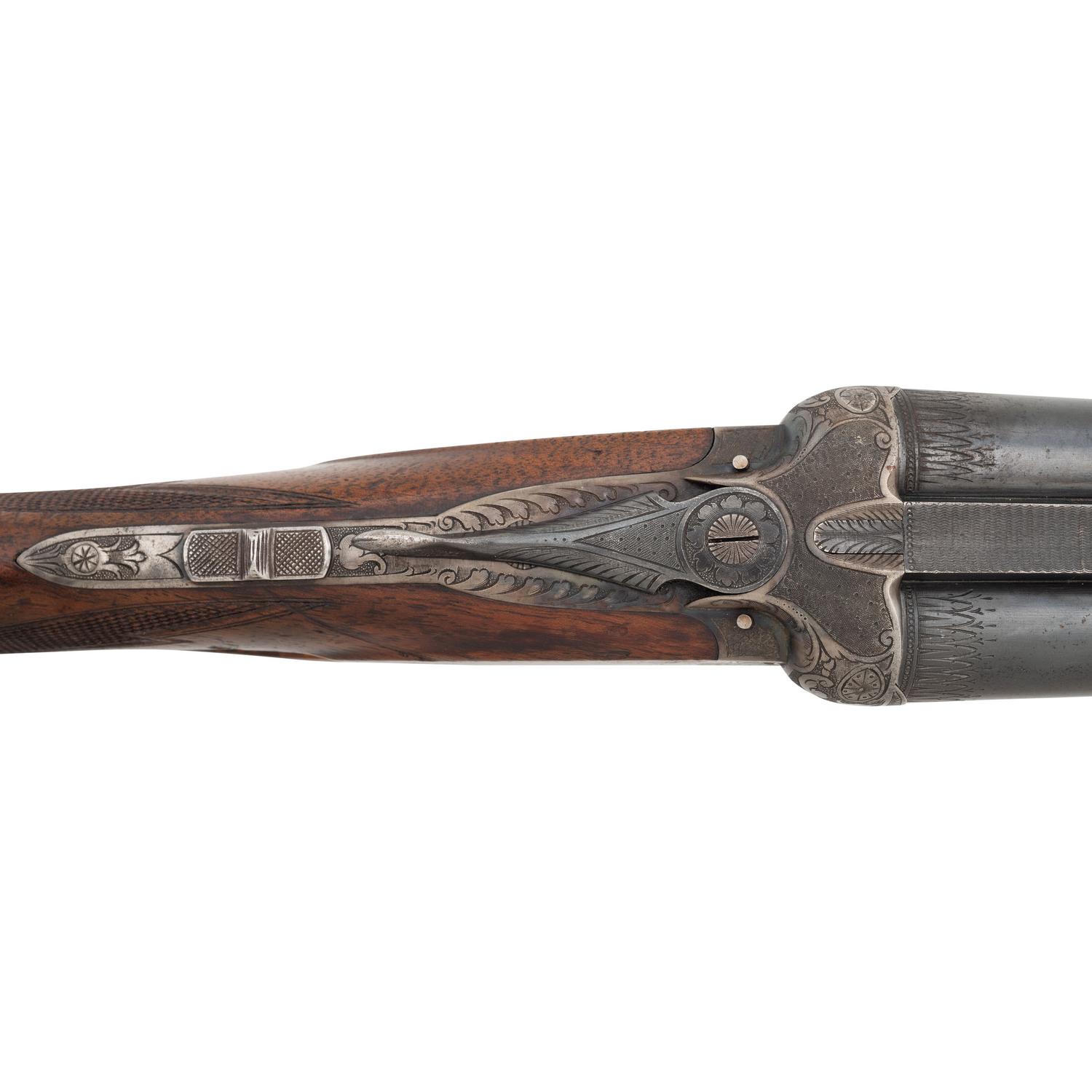 ** German SxS Boxlock Shotgun German Guild Gun