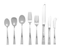 An American Silver Flatware Service