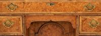 A George II Style Yew and Walnut Kneehole Desk