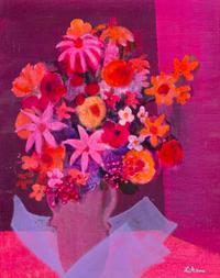 Red and Yellow Floral