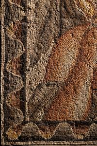 A Roman Mosaic Panel Depicting Summer