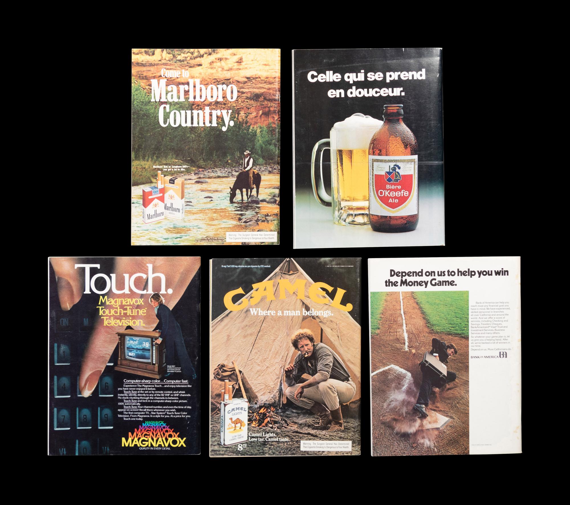 A Group of Five 1970s - 1980s Major League Baseball All-Star Game Programs and Media Passes,