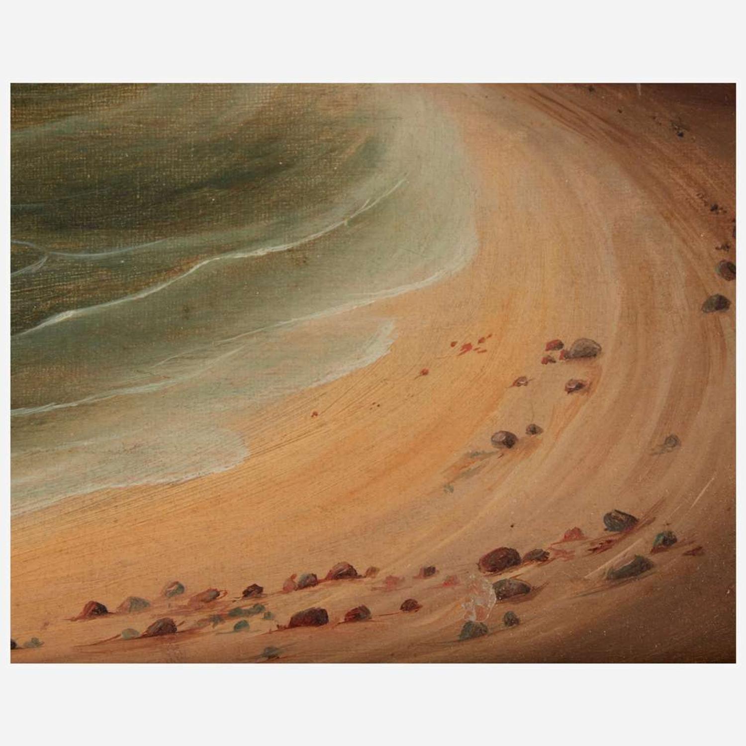 Attributed to Thomas Chambers (American, 1808-1866) Coastal Landscape