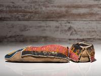 Prairie Beaded Hide Moccasins