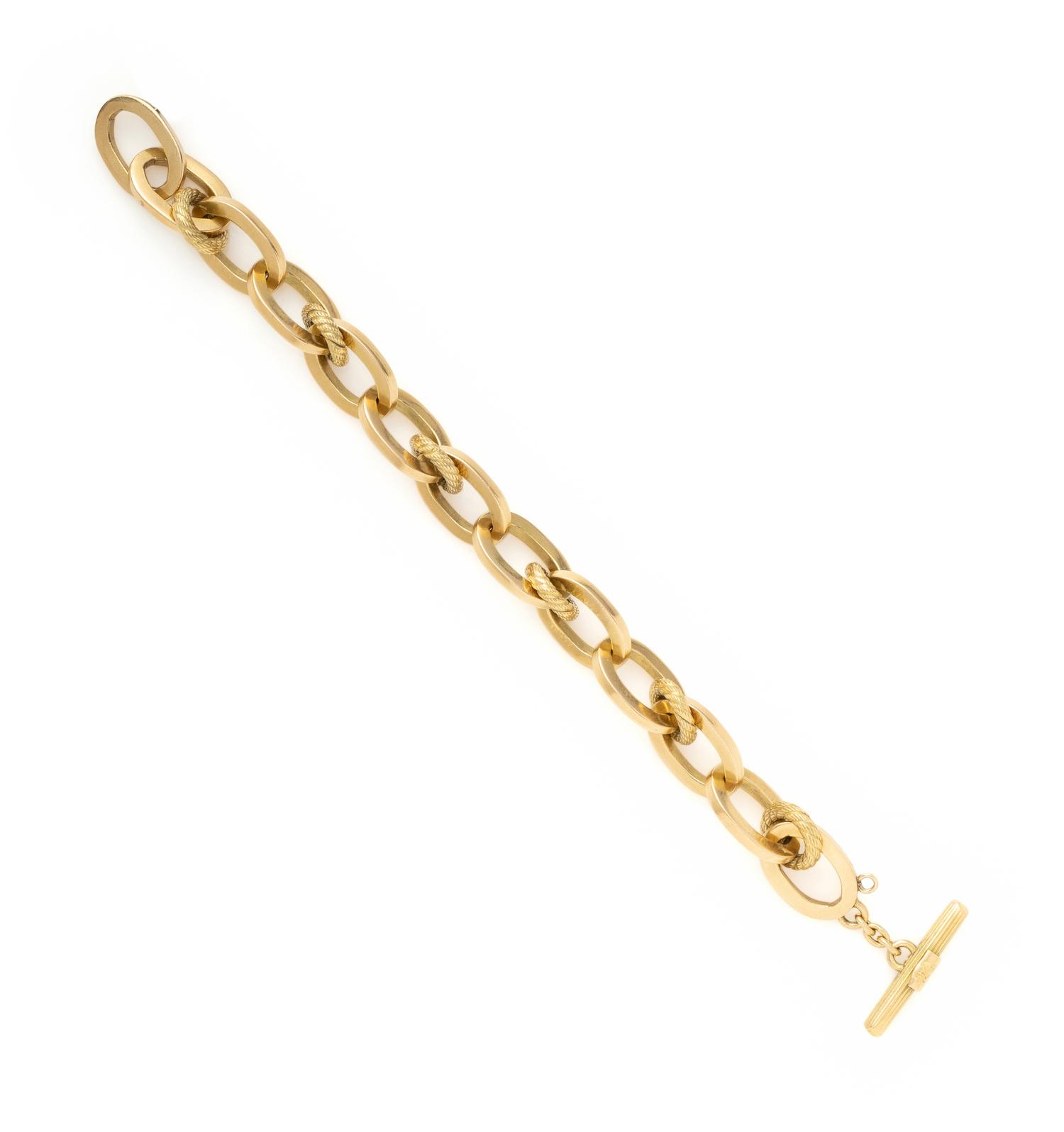 YELLOW GOLD BRACELET