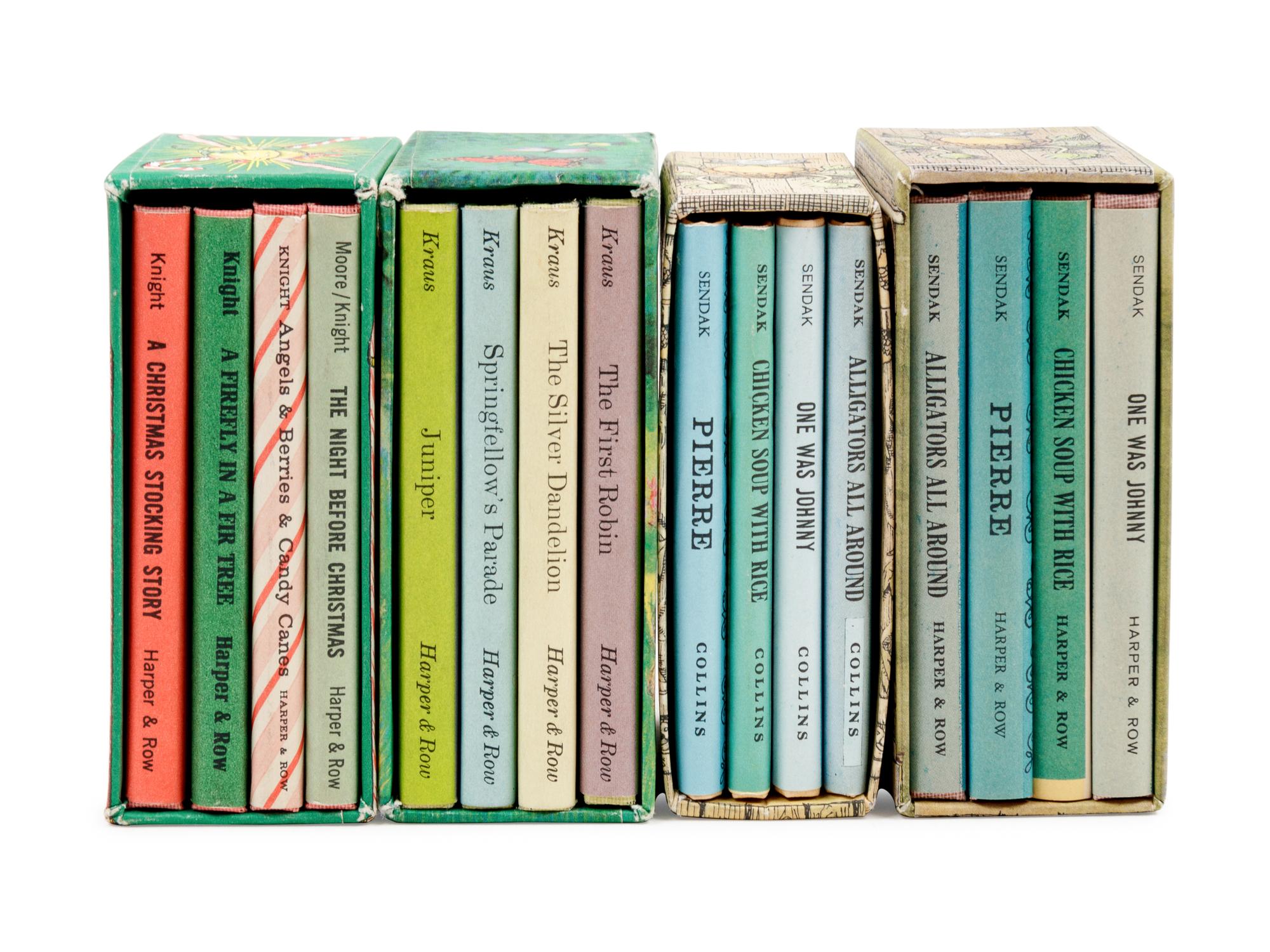 [CHILDREN'S BOOKS] -- [NUTSHELL LIBRARY]. Four editions of the Nutshell Library , comprising:
