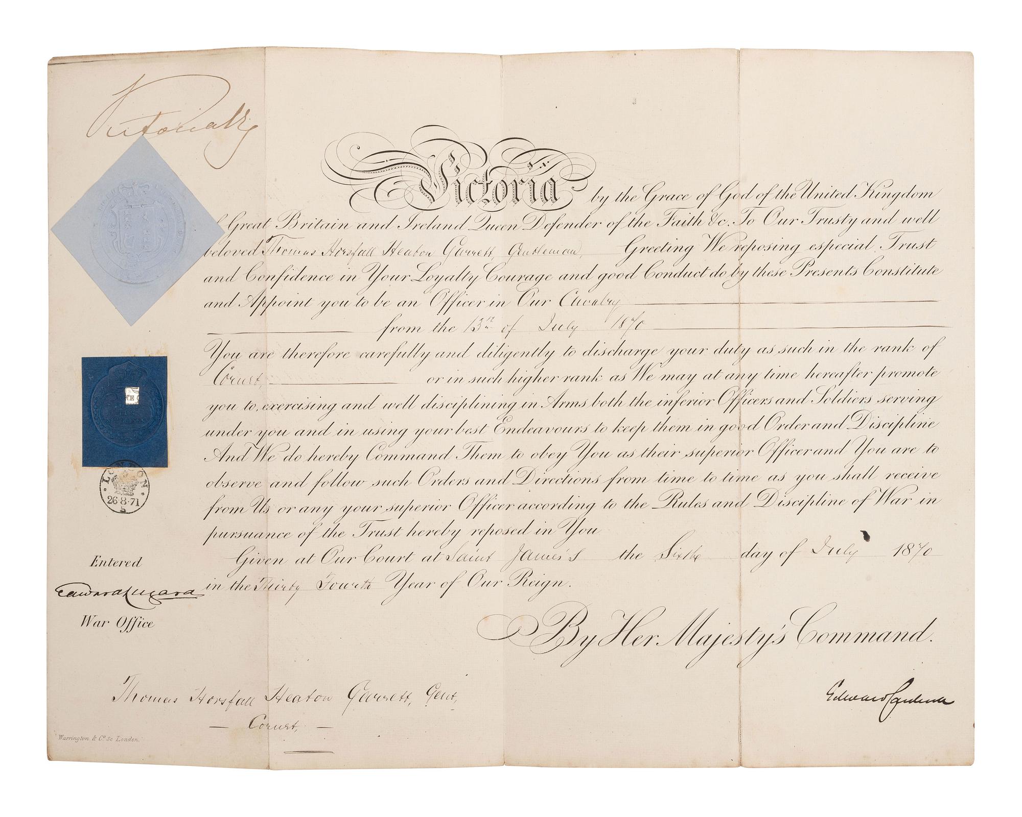 [AUTOGRAPHS]. Signatures of British and European royalty, including: