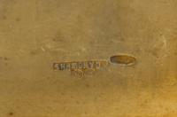 A Russian Silver and En Plein Enamel Box, Mark of Grigory Sbitnev, Moscow, late 19th/early 20th century, the lid centered by a painted