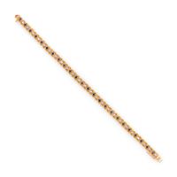YELLOW GOLD, DIAMOND AND SAPPHIRE BRACELET