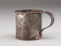 [CIVIL WAR]. A group of 5 camp items, incl. Union mess kit, tin cup, and other utensils.