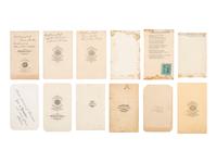 [CIRCUS & SIDESHOW PERFORMERS]. Collection of CDVs featuring PT Barnum, Tom Thumb, and others.