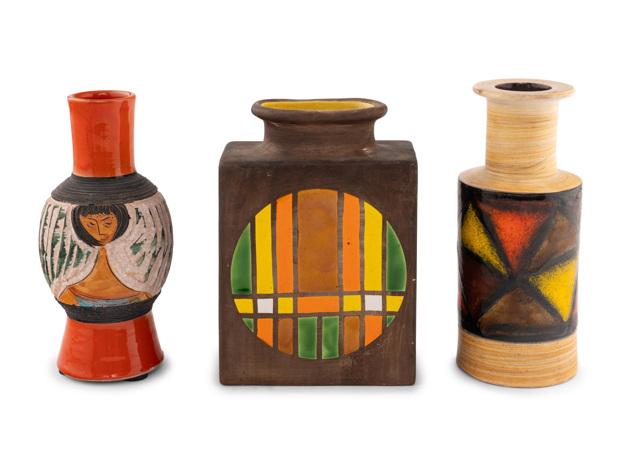 Collection of Three Vases, c. 1960-70