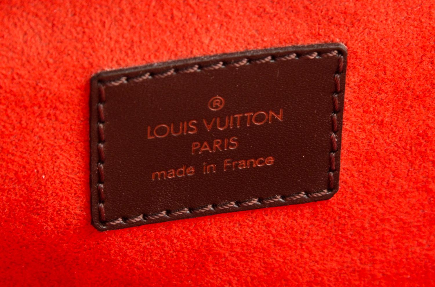 A Louis Vuitton Damier Ebene Parioli Tote Bag, 14" x 11" x 4".