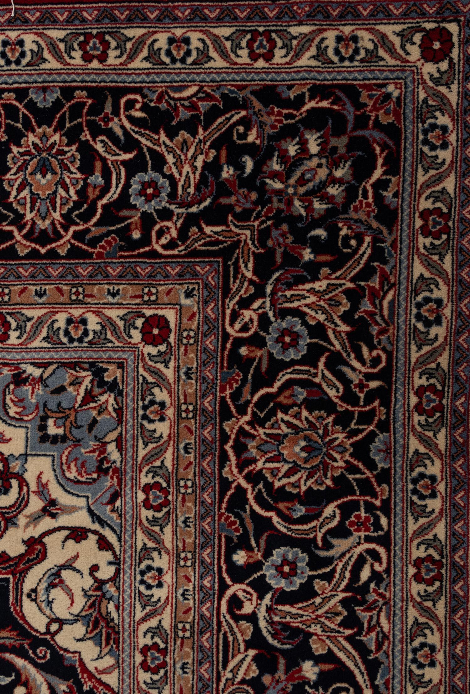A Sino-Kashan Wool Rug