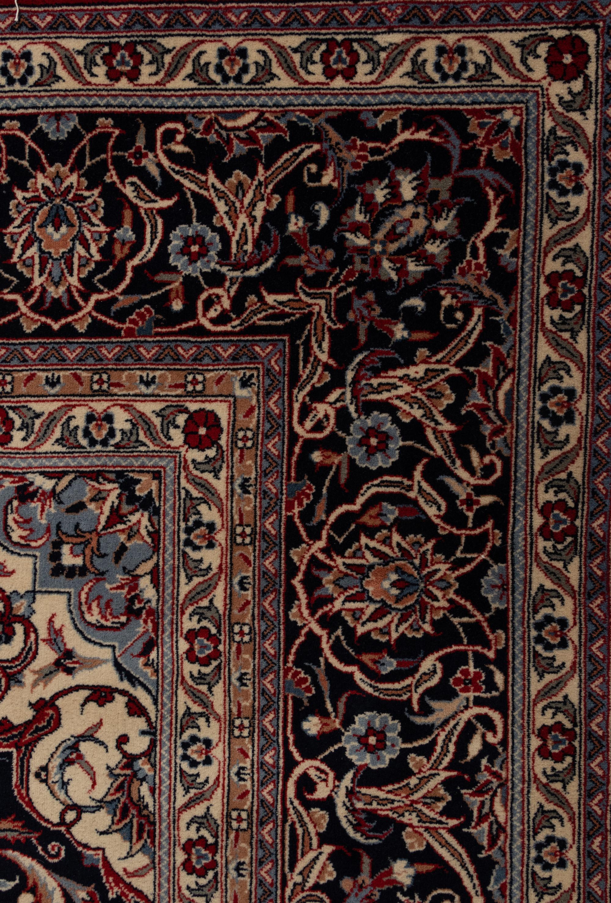 A Sino-Kashan Wool Rug