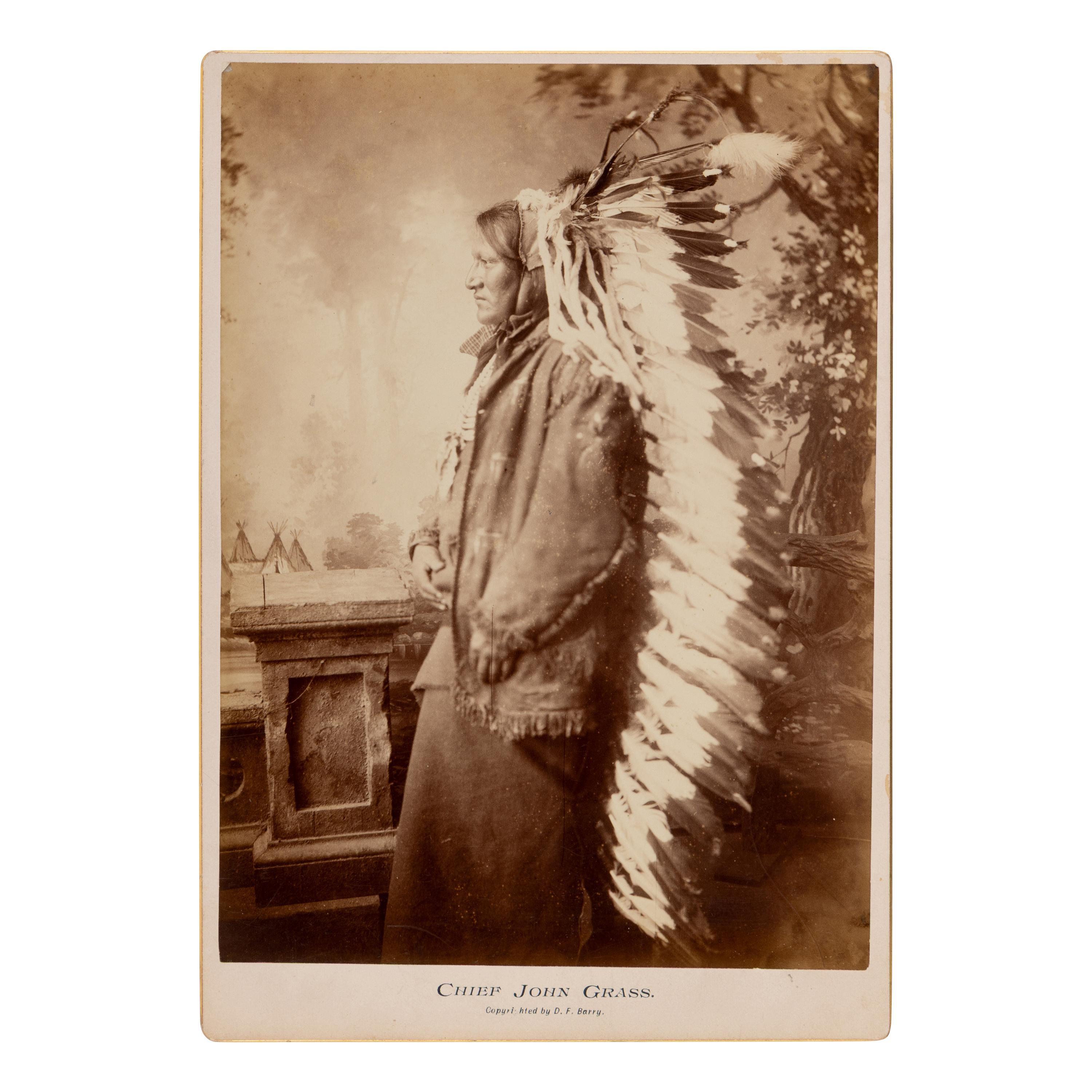 David F. Barry (American, 1854-1934) — Chief John Grass, Lakota