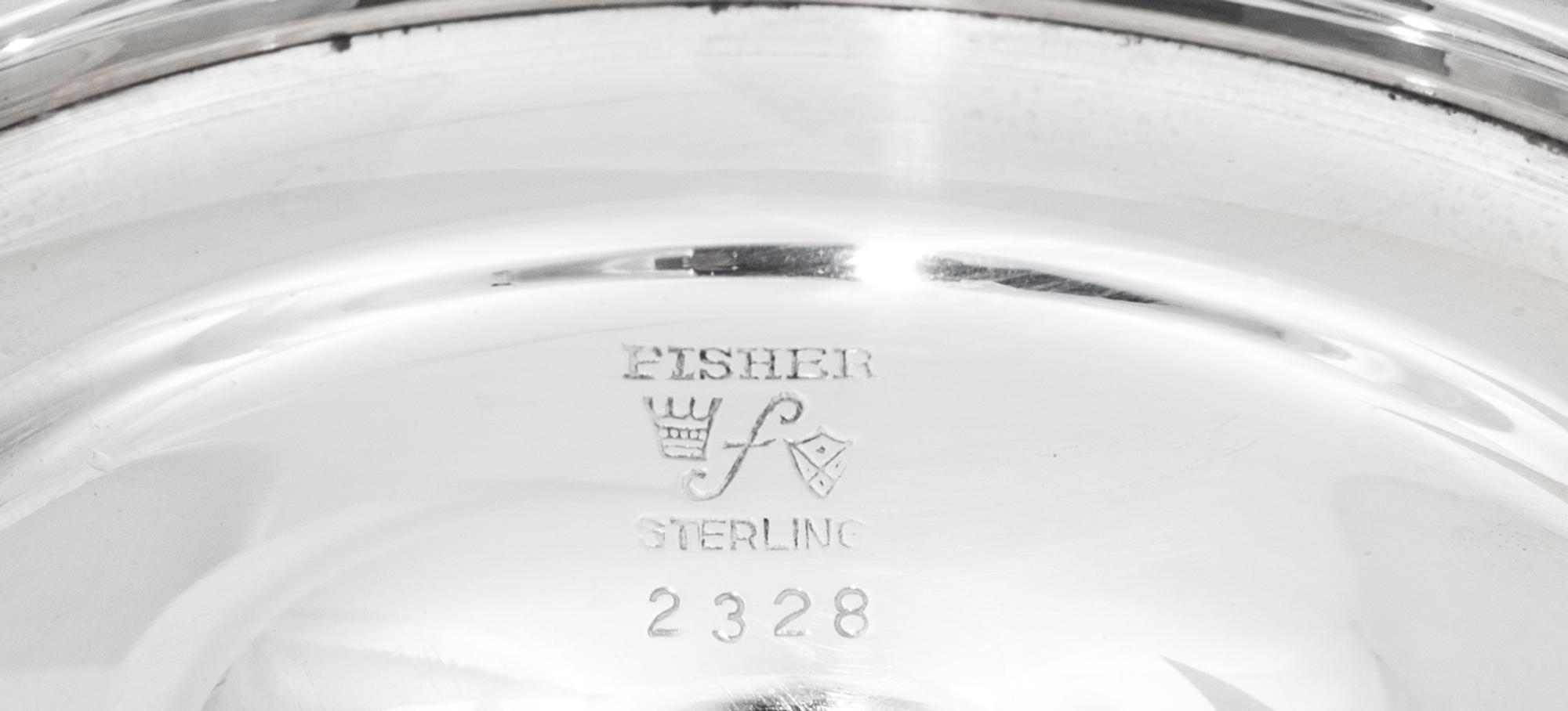 An American Silver Three-Piece Coffee Service