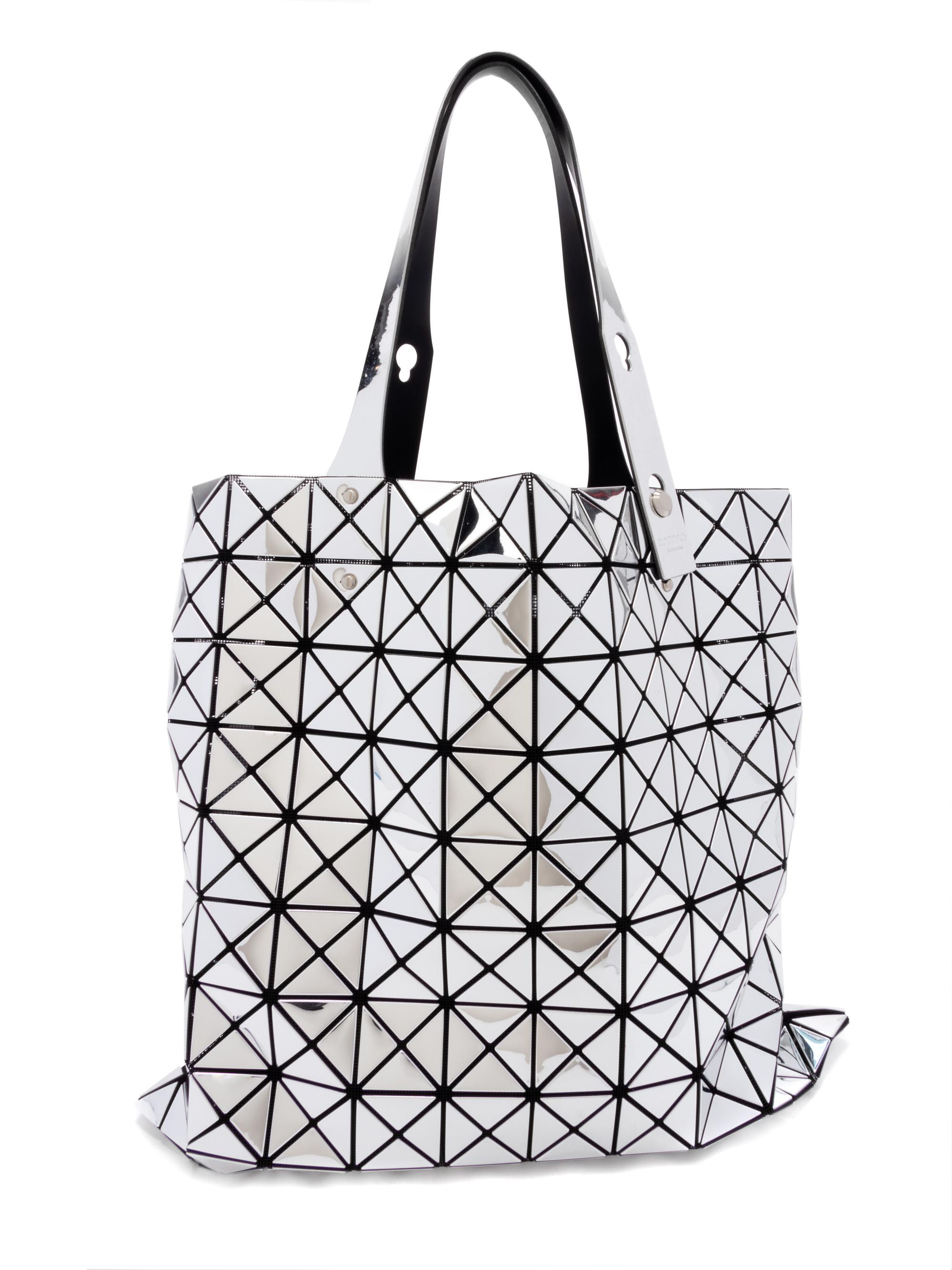 Issey Miyake Silver "BaoBao" Bag, c.2000