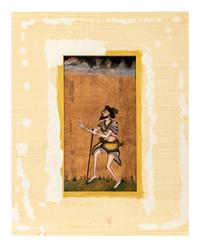 Two Mughal Miniature Paintings