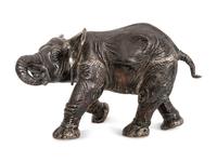 An English Silver Elephant Figure