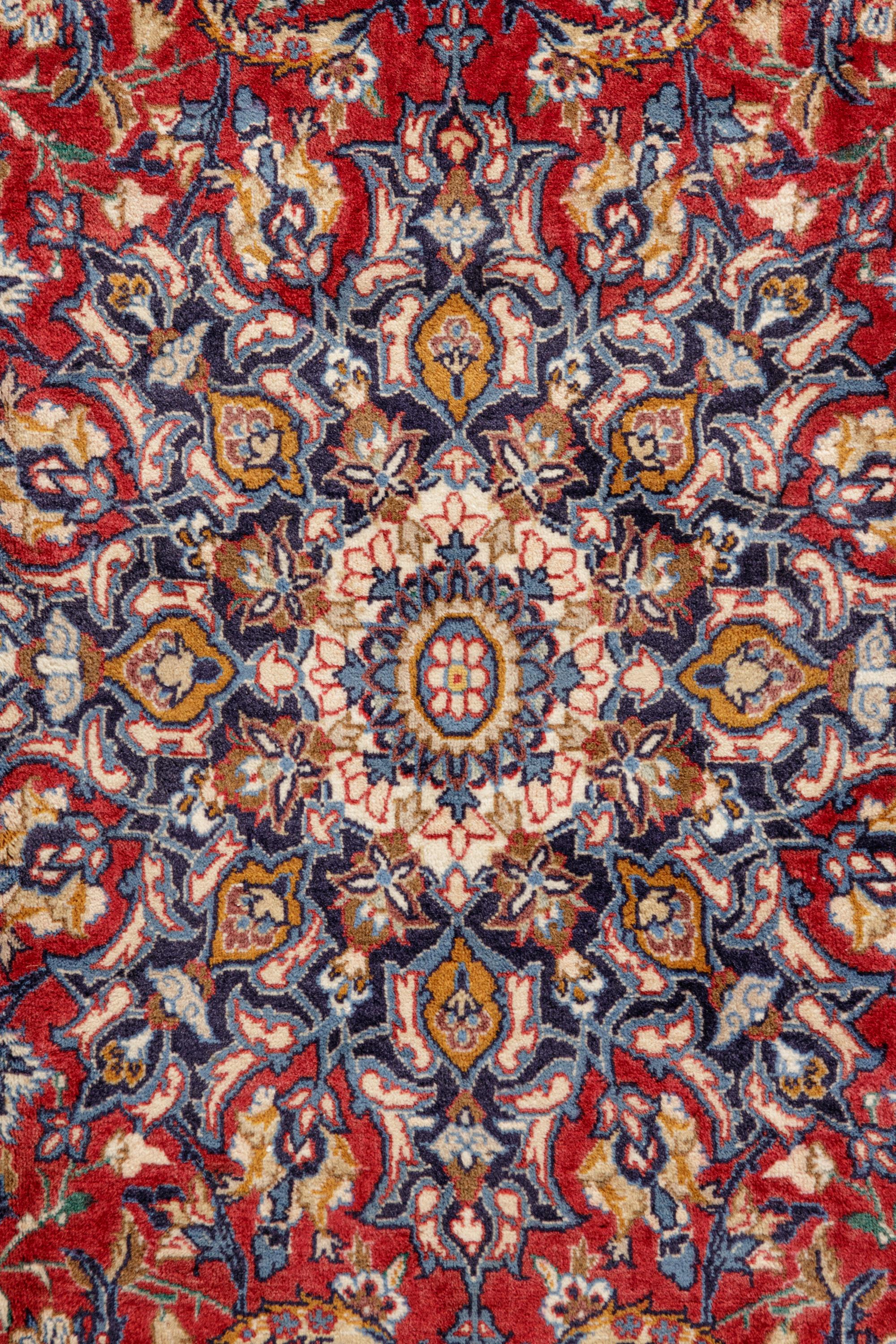 A Kashan Wool Rug