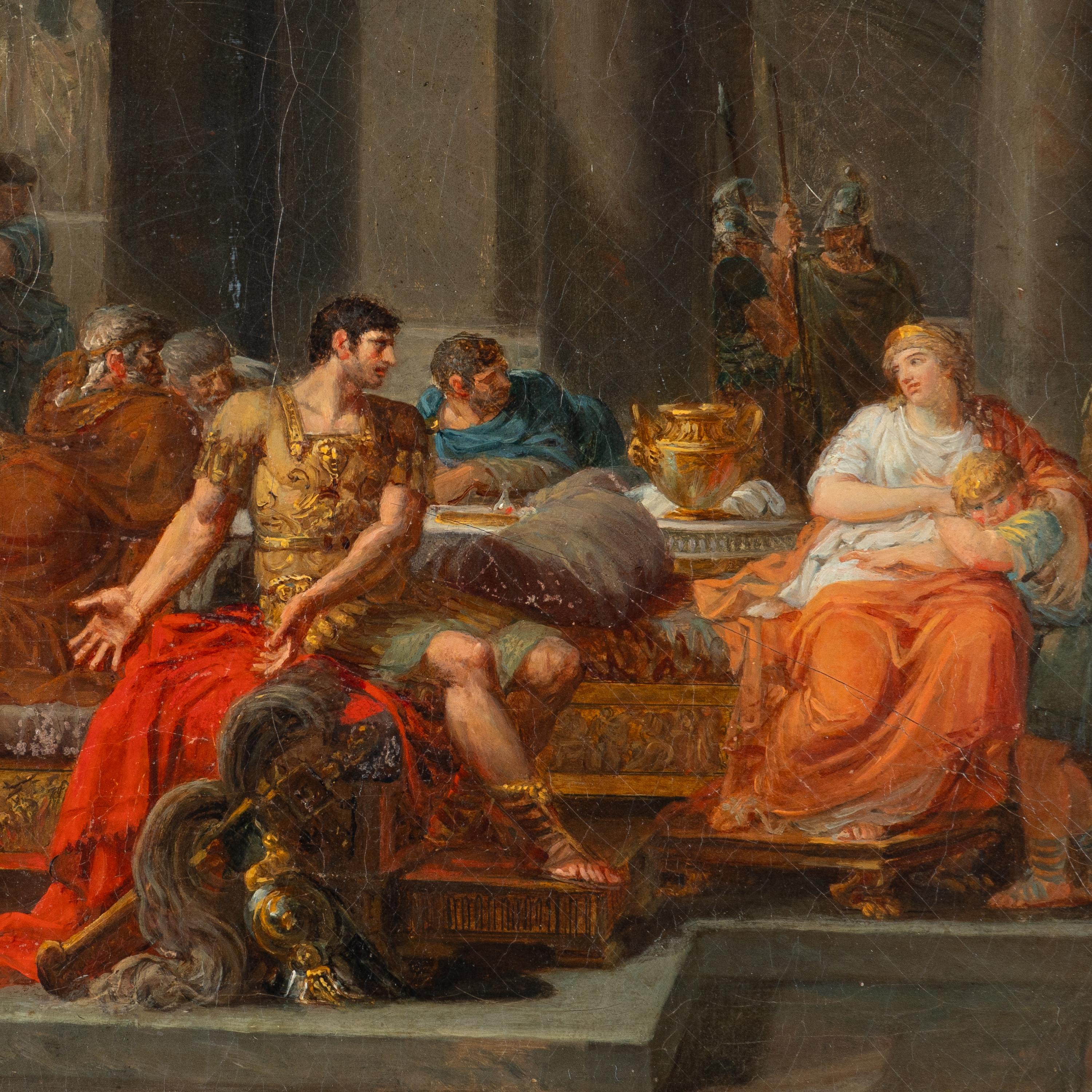 French School, 18th Century — A Classical Scene , 1775-1799