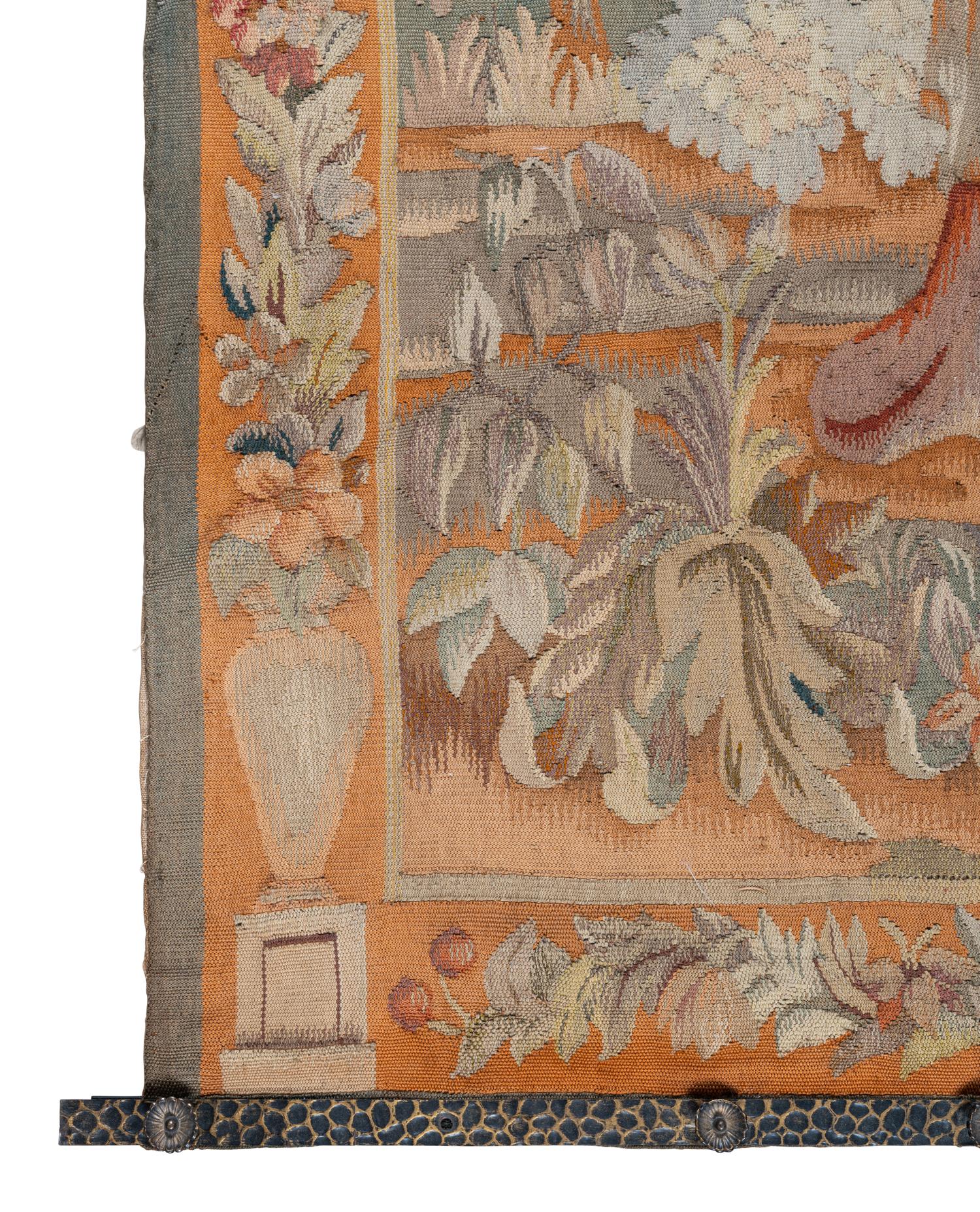 A Continental Wool Tapestry