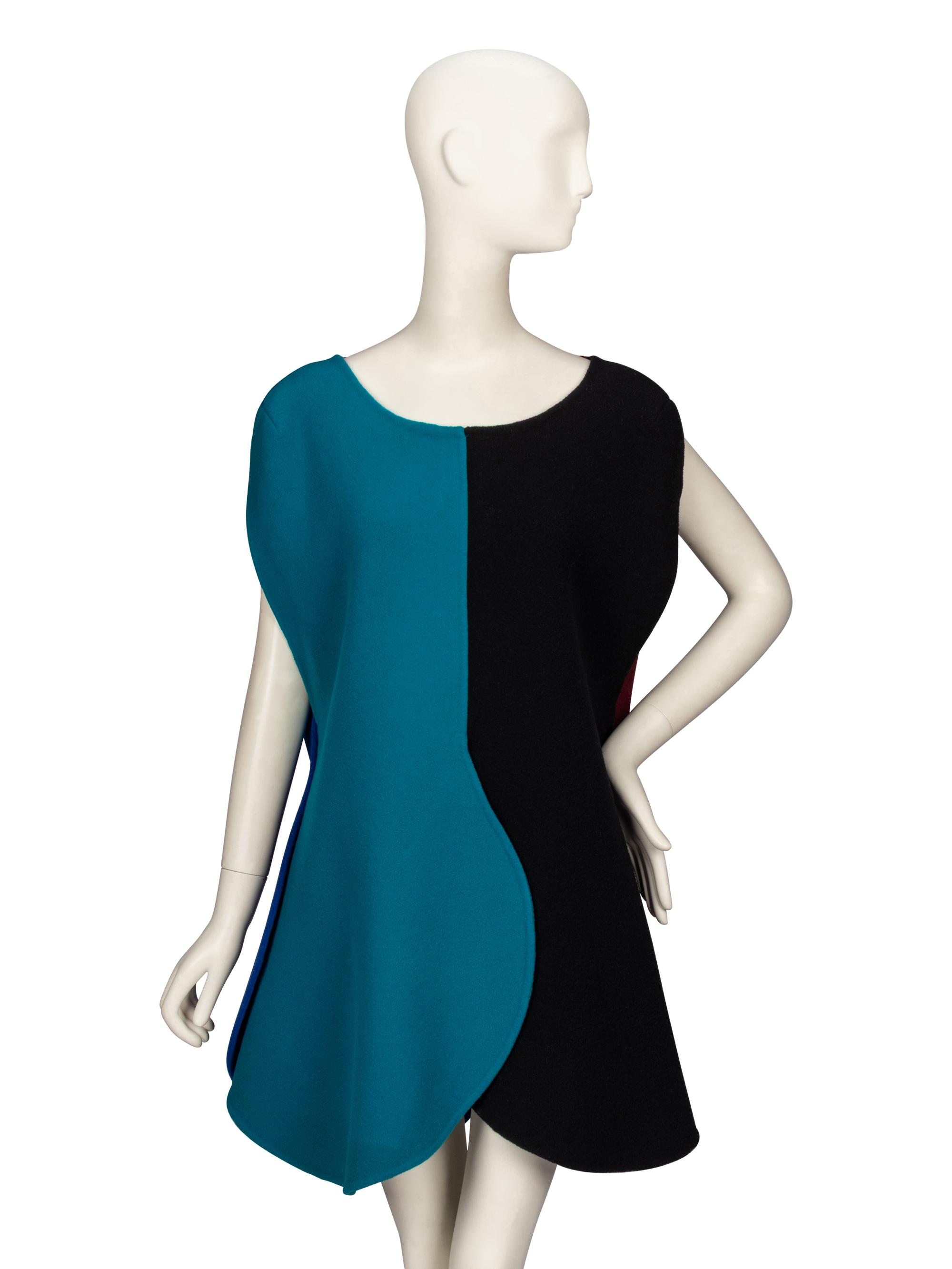 Pierre Cardin, Colorblocked Wool Vest