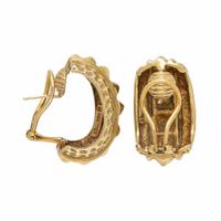 Marlene Stowe, Yellow Gold Earrings