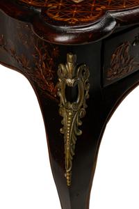 A John Widdicomb Louis XV Style Chinoiserie Bureau Plat