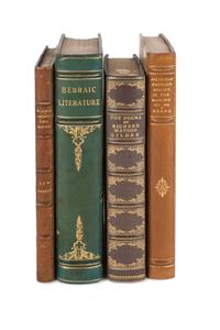 [MONASTERY HILL BINDING]. A group of 4 works bound by the Monastery Hill Bindery, comprising: