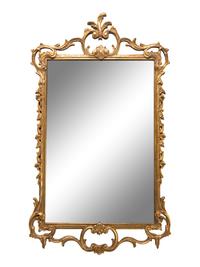 A George II Style Giltwood Mirror