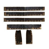 Five Pairs of Aesthetic Movement Drapes, Possibly Herter Brothers