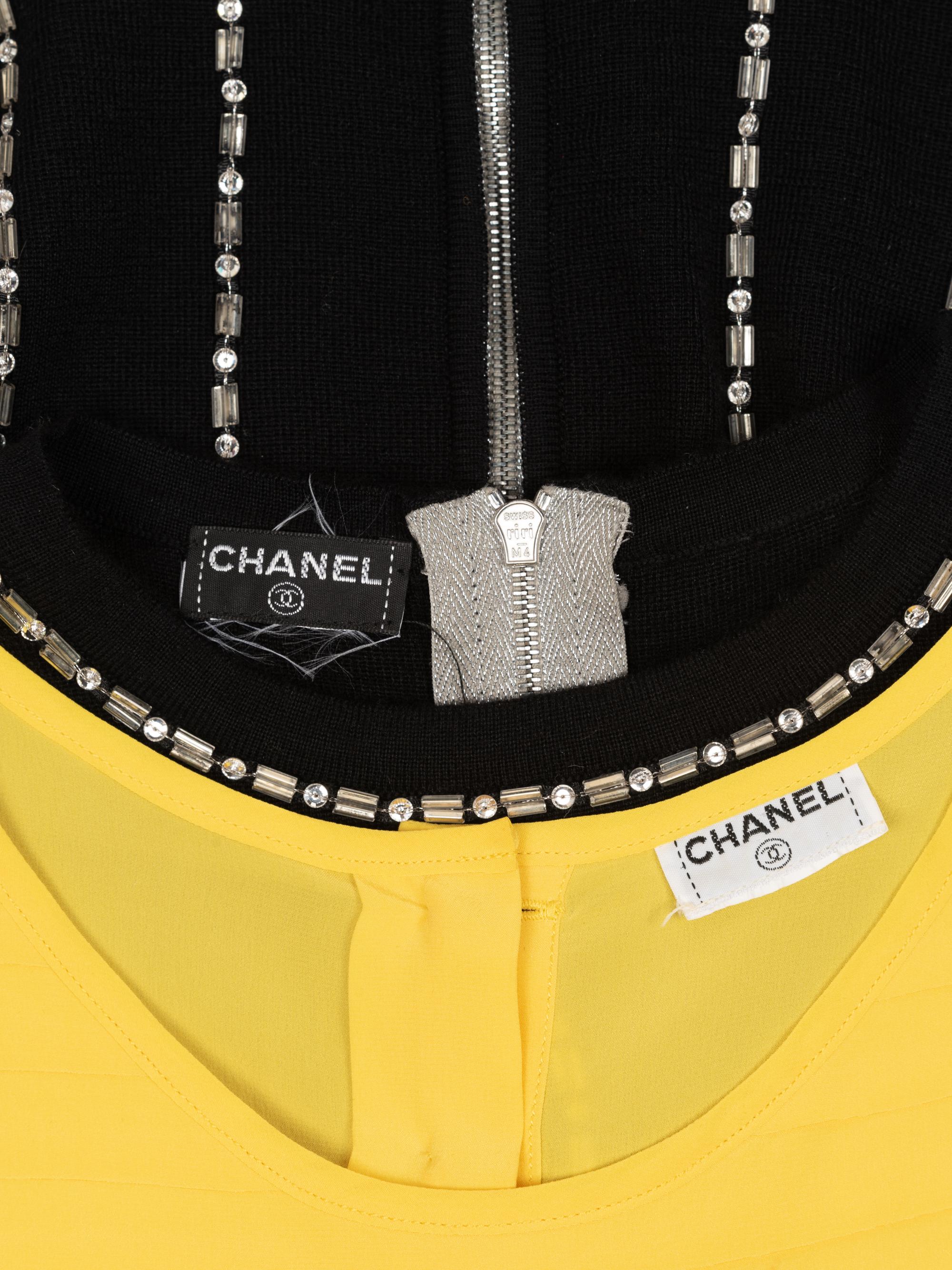 Two Chanel Sleeveless Tops, 2000s