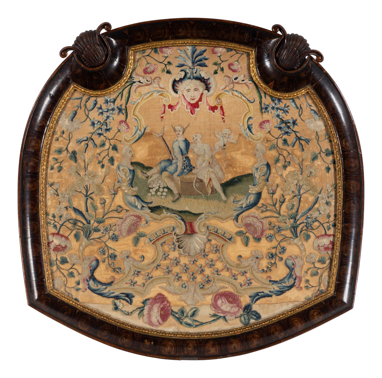 A Pair of Italian Needlework Panels