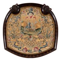 A Pair of Italian Needlework Panels