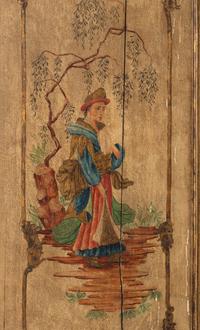 A Pair of Italian Rococo Painted Doors from the Embassy of Italy, Washington, D.C.