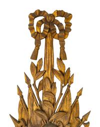 A Pair of Italian Carved Giltwood Six Light Wall Sconces — 19TH/20TH CENTURY