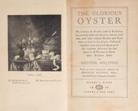 [Food & Drink] Group of 2 First Editions on Oysters