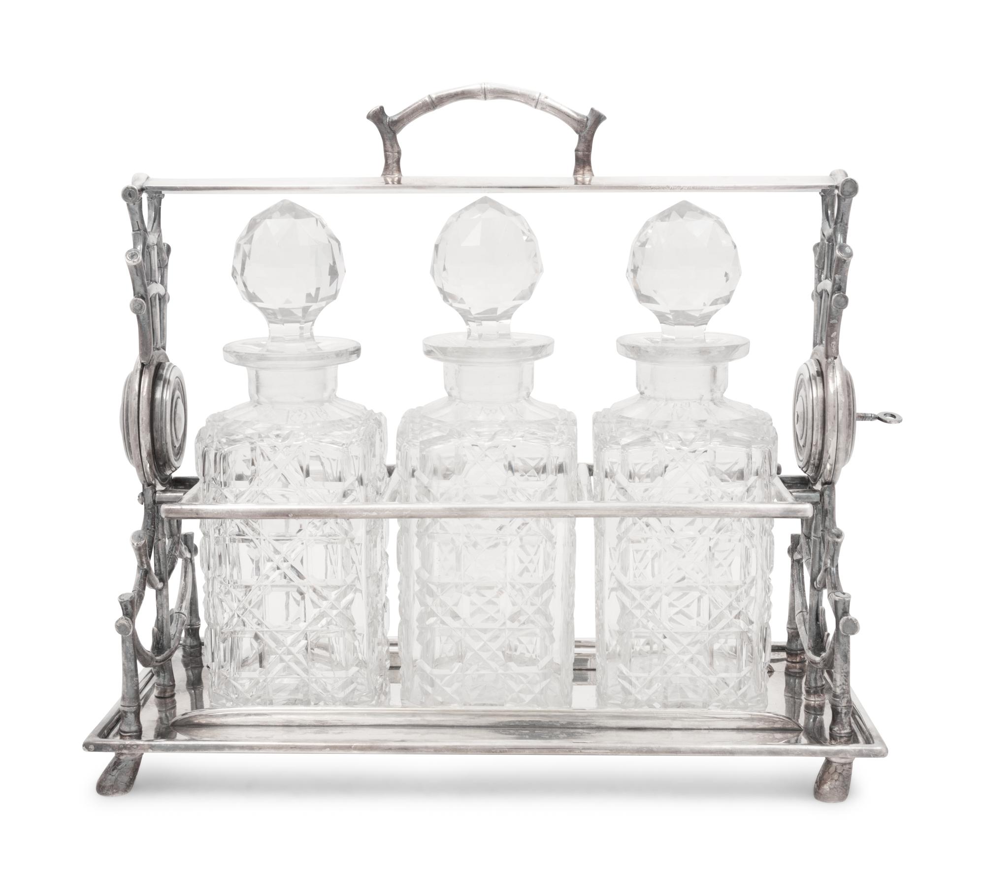 A Christofle Silver-Plate Tantalus
