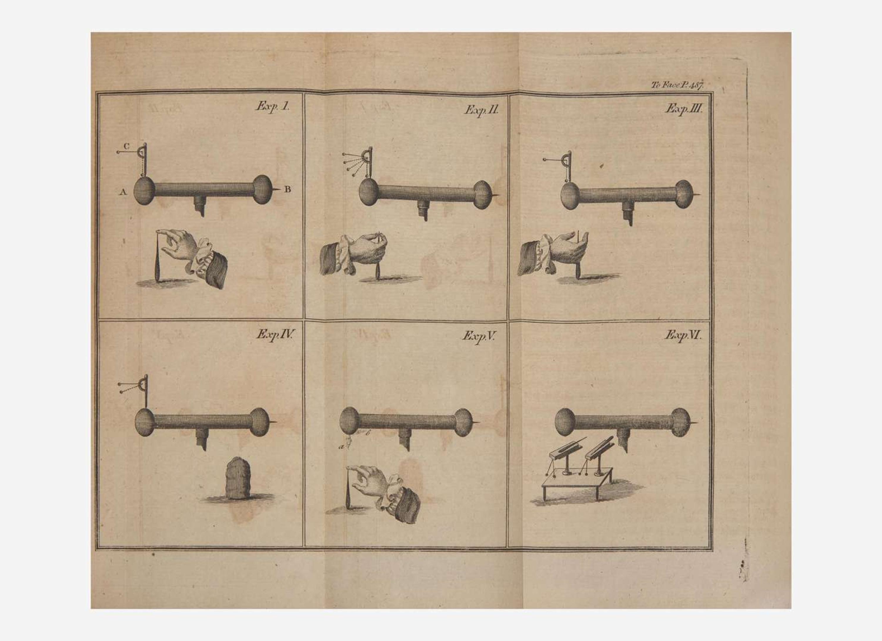[Americana] [Franklin, Benjamin]: Political, Miscellaneous, and Philosophical Pieces...