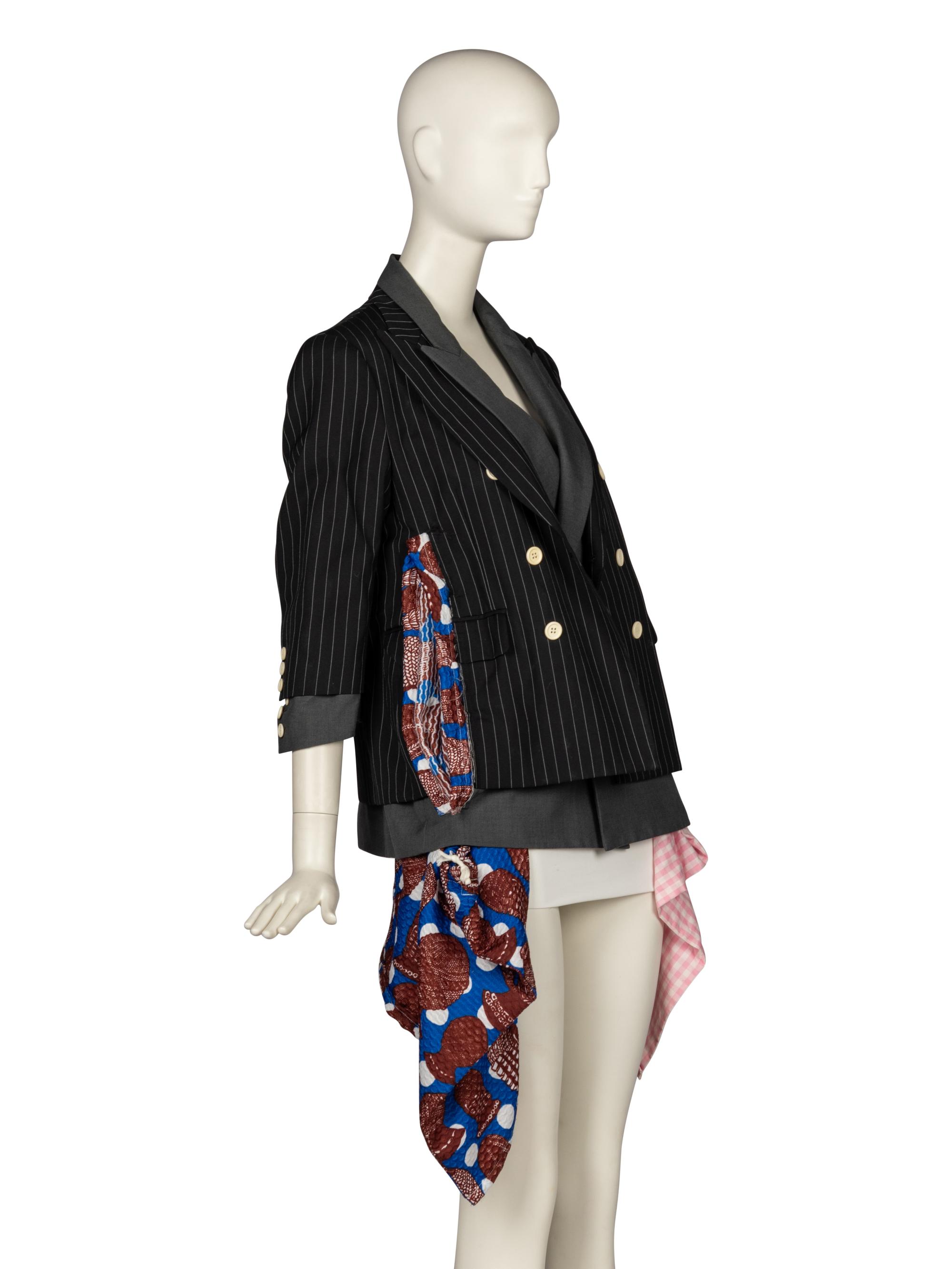Comme des Garçons, Double Layered Jacket with Drawstring Pockets, 2008
