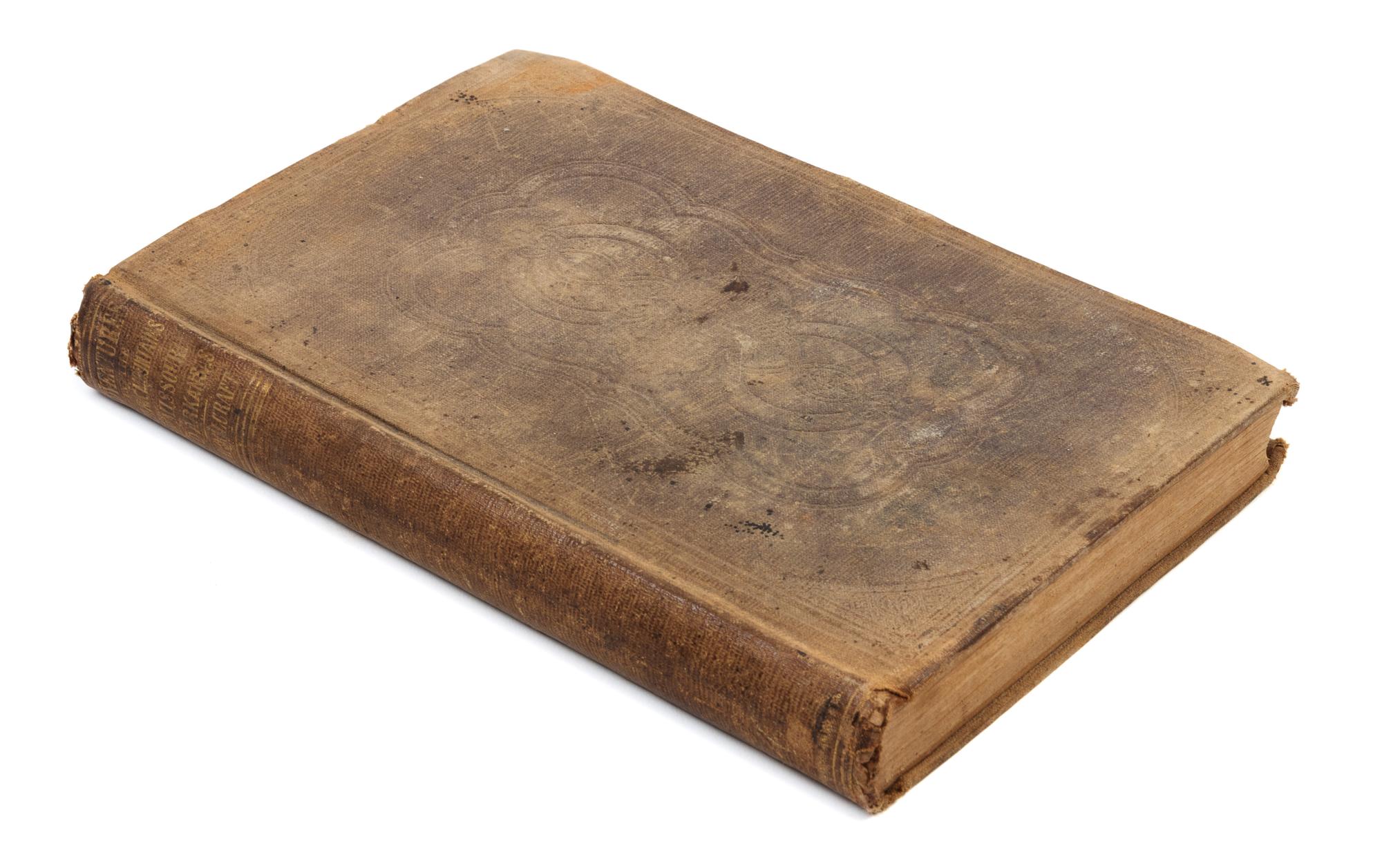 SCHOOLCRAFT, Henry Rowe (1793-1864). Scenes and Adventures in the...Ozark Mountains of Missouri and Arkansas. Philadelphia, 1853.