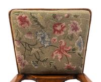 A George I Walnut and Beechwood Side Chair