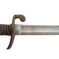 Ames Model 1850 Foot Officers Sword Presented to Lt. Cornelius Batchelder - 12th Mass Infantry - WIA at Gettysburg