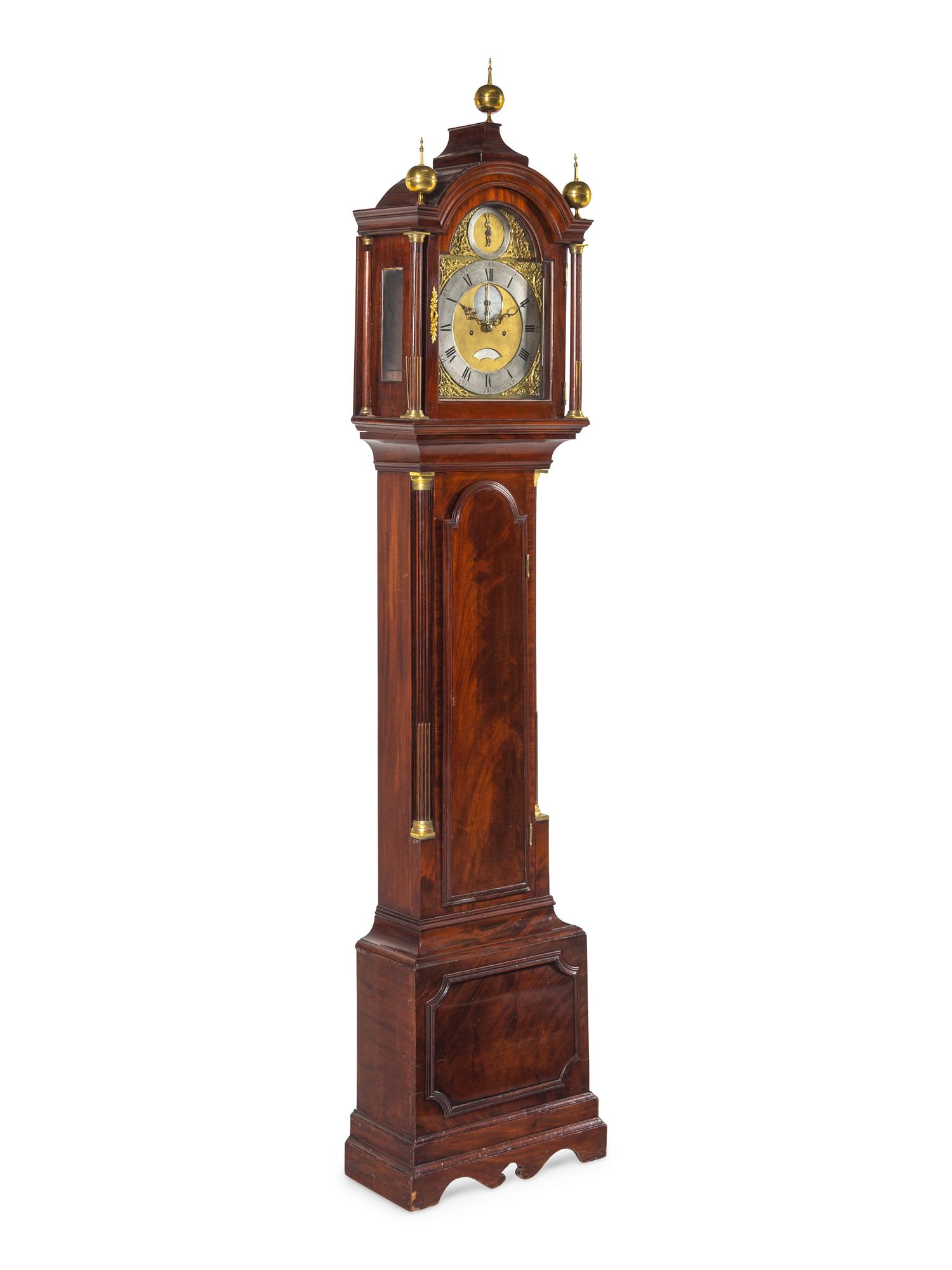 A George III Mahogany Tall Case Clock