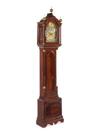A George III Mahogany Tall Case Clock