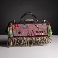 Plains Beaded Hide Doctor's Bag