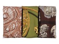 Three Hermès 90cm Silk Scarves