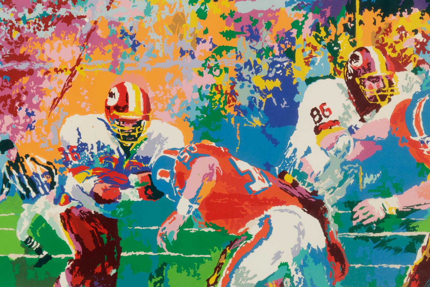 A 1988 Super Bowl XXII "In the Pocket" LeRoy Neiman Serigraph,